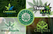 do modern cannabis business logo