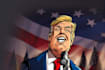 create a political cartoon art