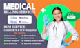 do medical billing, payment posting, denials management