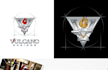 design a professional 3d silver metallic badge logo