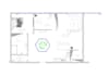redraw 2d floor plan for real estate agent