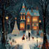 create christmas cards and illustrations