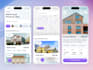 develop real estate app, and website, event management app, mobile app,