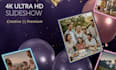 create cinematic photo slideshow, birthday slideshow and travel slideshow