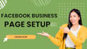 create and setup facebook business page