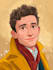 do cute  cartoon portrait