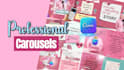 design instagram carousel post templates made with canva