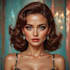 draw retro glamour pin up creations