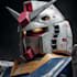 create retro mecha or scifi gundam art