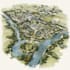 draw map illustrations, site plans and master plan