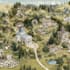 create a custom wedding map watercolor style
