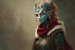 create a fantasy character concept art