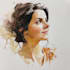 paint a watercolor portrait