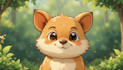 draw cute cartoon or animal illustration
