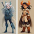 do fantasy and fantasy character design