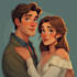 make couple portrait illustrations