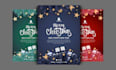 design amazing christmas flyer