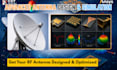 design any antenna, array and antenna system in cst and hfss