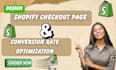 do shopify checkout design and conversion rate optimization for shopify store