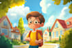 design children book illustration using art