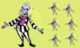 anime pixel reference sheets 2d pixel art retro game anthro characters pixel oc