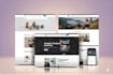 develop a custom, blazing fast, and professional static website with react