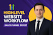 design, fix gohighlevel funnel, gohighlevel website, systeme io, lightfunnel