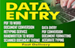 convert PDF to word, retype, and format handwritten document to word