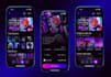 develop music streaming app live streaming app music streaming website