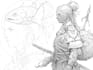 create custom line art illustrations from your ideas