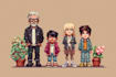 do a custom pixel art portrait from your photo