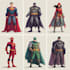 create superhero cartoon character