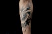 custom an abstract black tattoo design