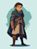 do 2d character design, 2d game character, concept