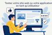 test your website or application as a user