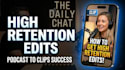 edit podcast clips and youtube shorts for social media