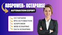 develop custom rpa automation, adspower bot and octoparse web scraping