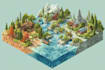 do isometric maps and illustrations