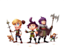 draw 2d game characters, animation and game assets