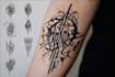 create lettering, script, calligraphy tattoo designs