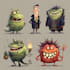 create concept art and illustration