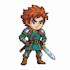 draw 2d game character or 2d game character