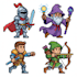 create 2d game characters