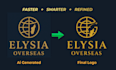 create and edit ai logo into refined vector file