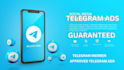 telegram promotion, fix telegram ad, approval telegram ads, setup telegram ad