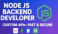 be node js developer or a backend developer using node js