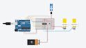 do arduino programming and simulation in proteus,tinkercad
