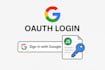 implement google oauth and jwt authentication in node js