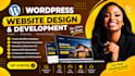 redesign wordpress website duplicate squarespace  website