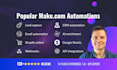 create make com automations with ai workflows and agents